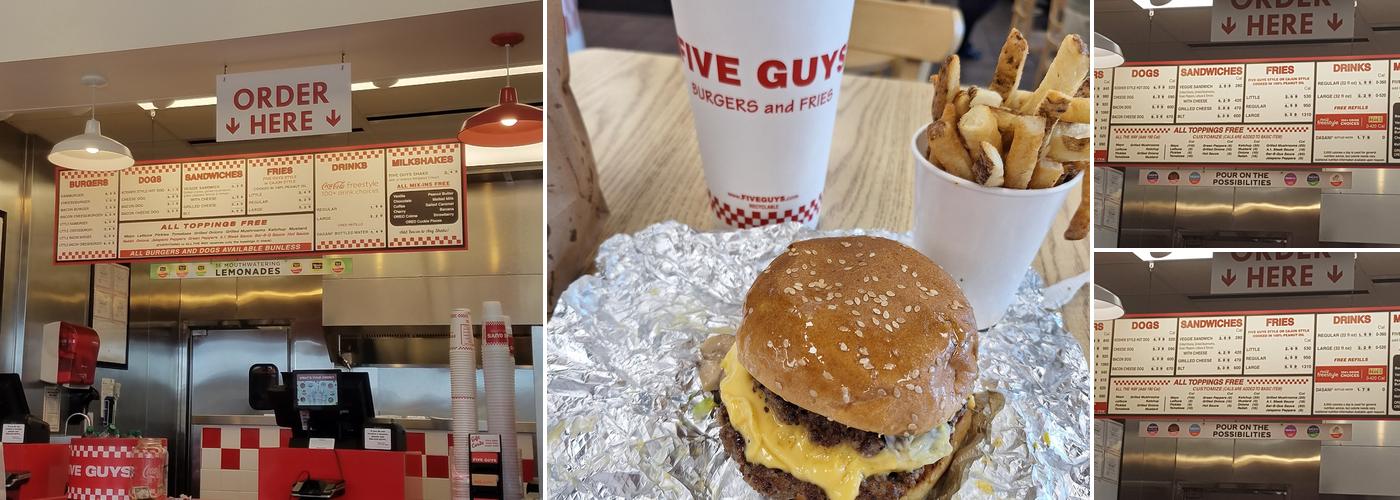 Five Guys Menu