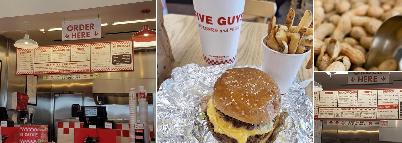 Five Guys Menu