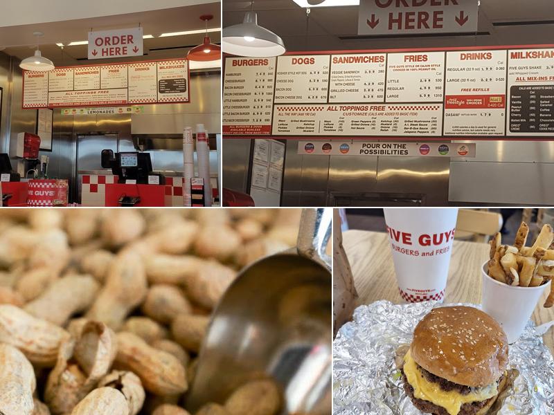 Five Guys Menu