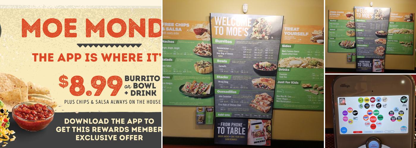 Moe's Southwest Grill Menu