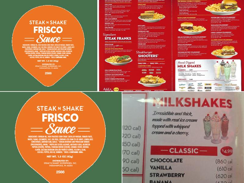 Steak 'n Shake Menu