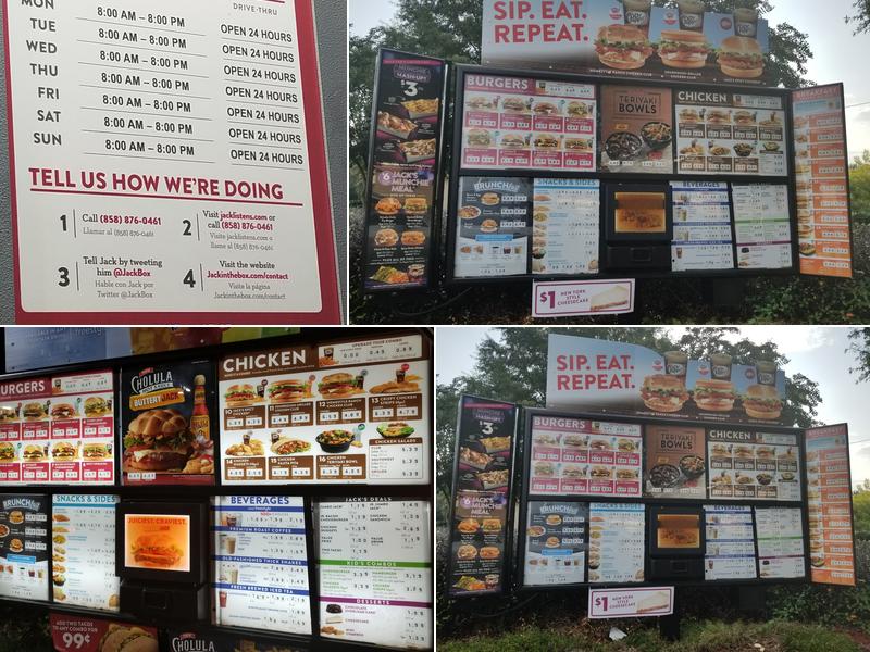Jack In The Box Menu