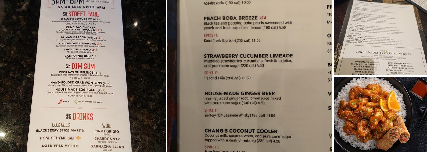 P.F. Chang's Menu