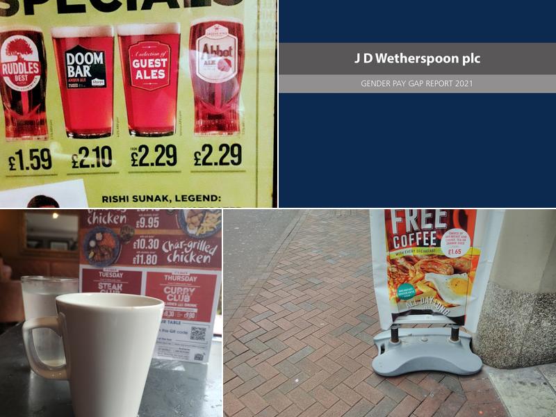 The Swan - JD Wetherspoon Menu