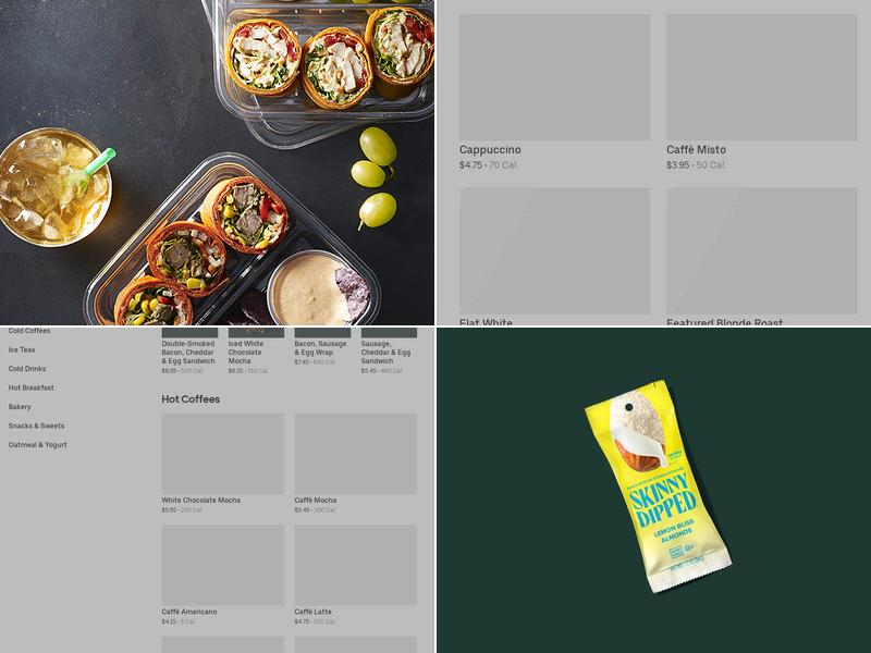 Starbucks Menu