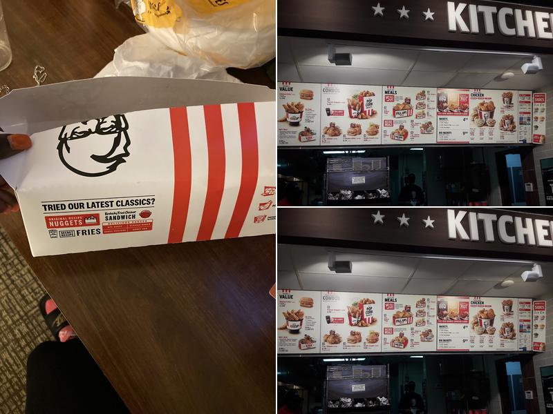 KFC Menu