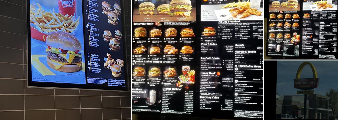 McDonald's Menu