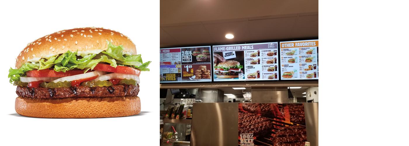 Burger King Menu