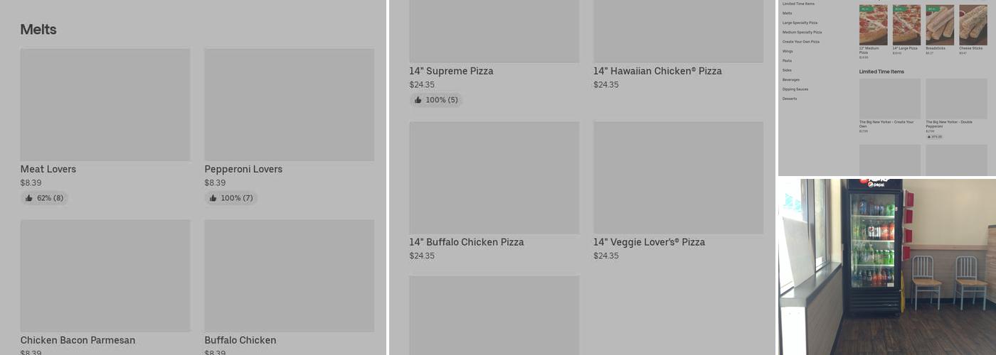 Pizza Hut Menu