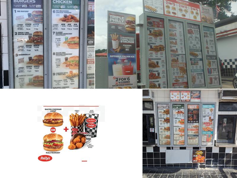 Checkers Menu