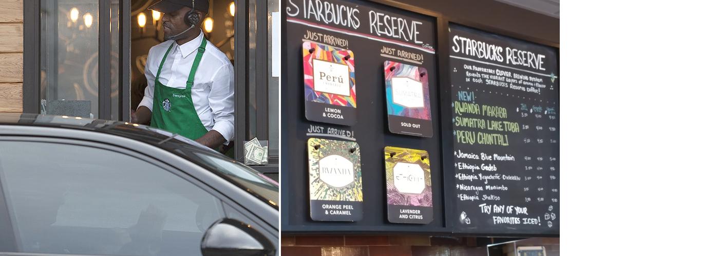 Starbucks Menu