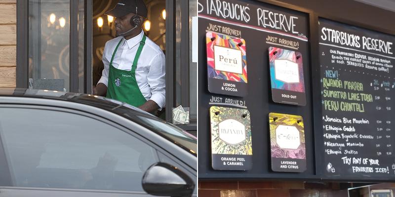 Starbucks Menu
