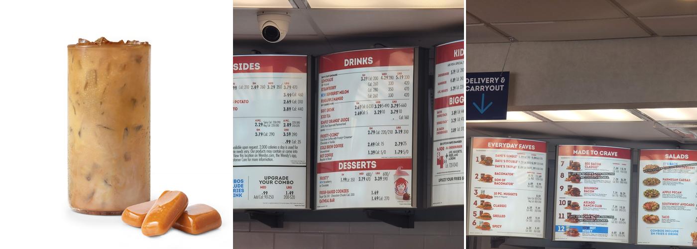 Wendy's Menu