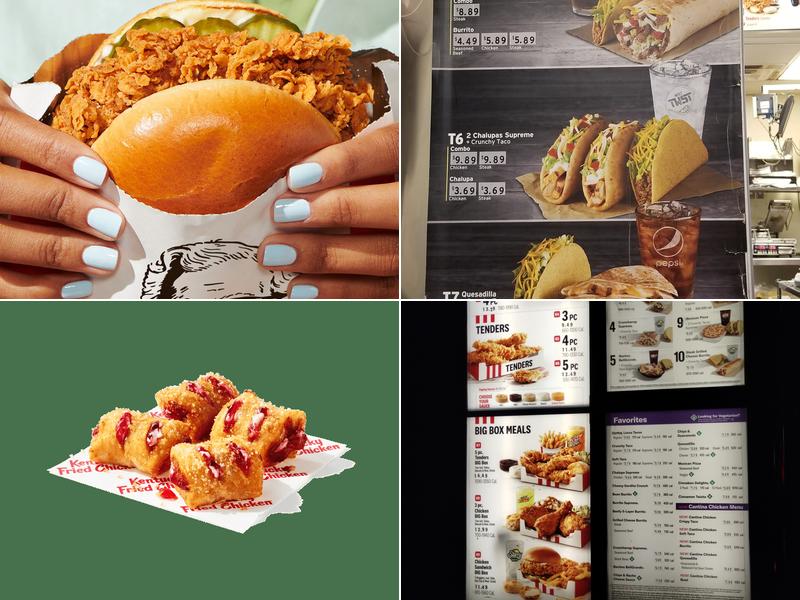 KFC Menu