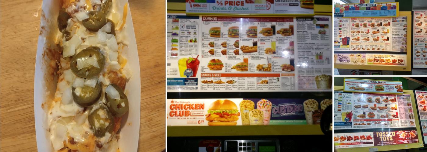 Sonic Drive-In Menu