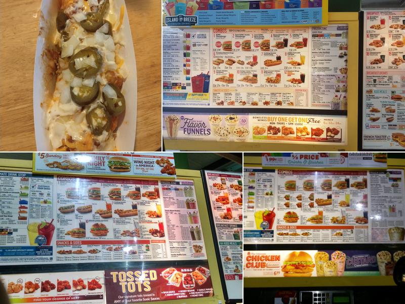 Sonic Drive-In Menu