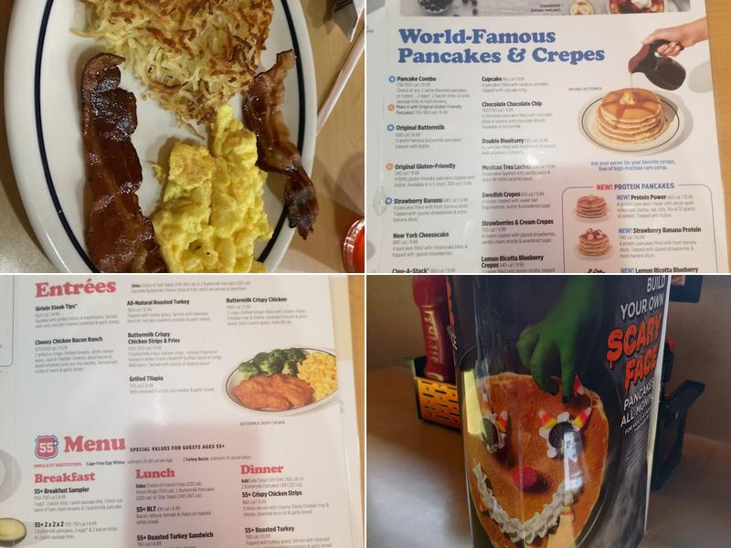 IHOP Menu