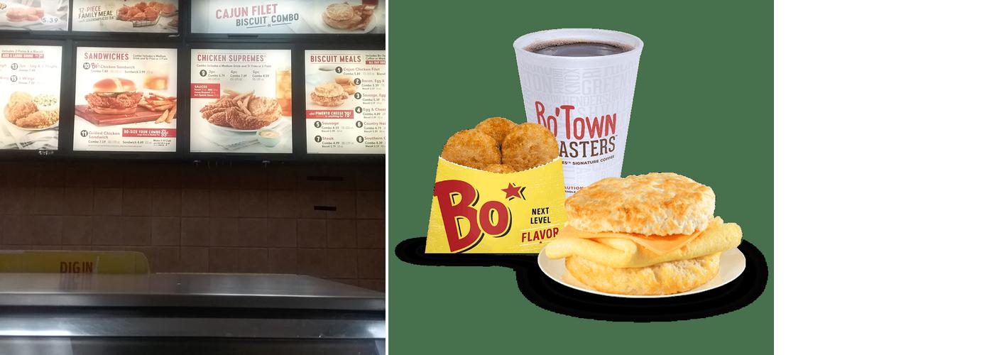 Bojangles Menu