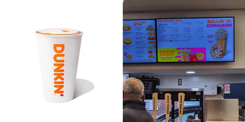 Dunkin' Menu