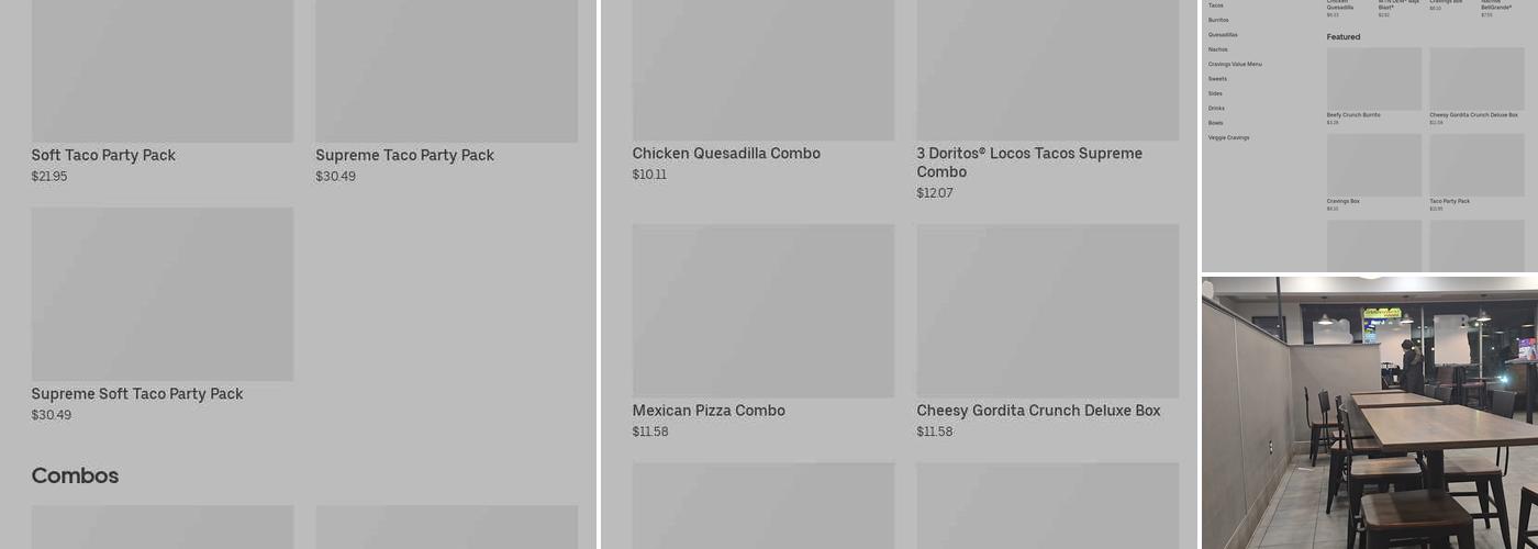 Taco Bell Menu