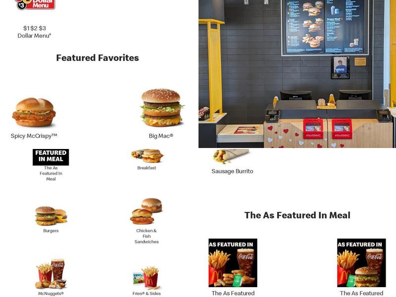 McDonald's Menu