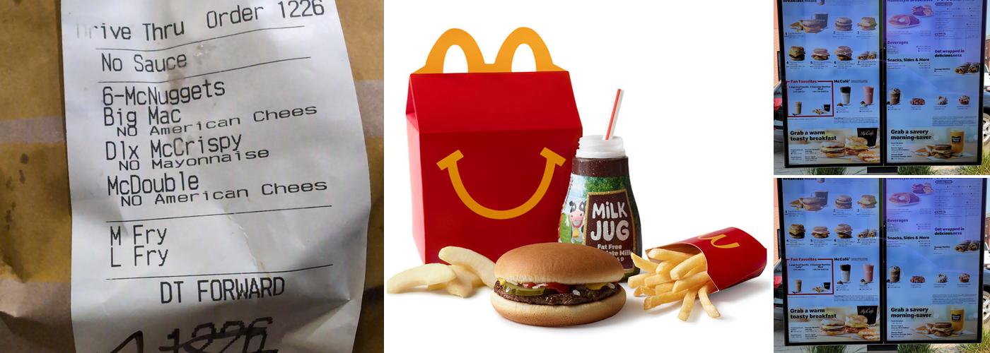 McDonald's Menu