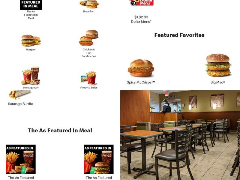 McDonald's Menu