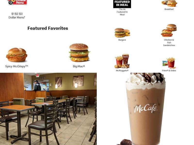 McDonald's Menu