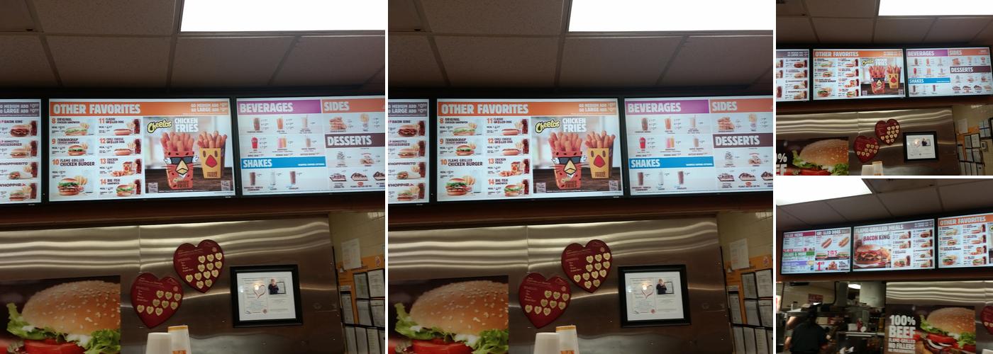 Burger King Menu