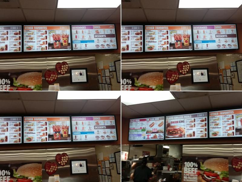 Burger King Menu