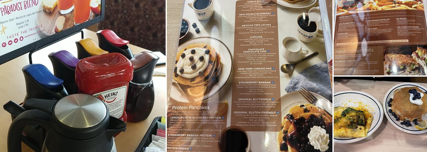 IHOP Menu