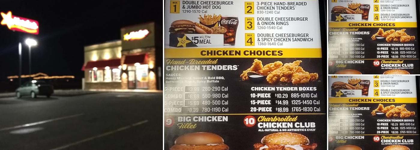 Hardee’s Menu