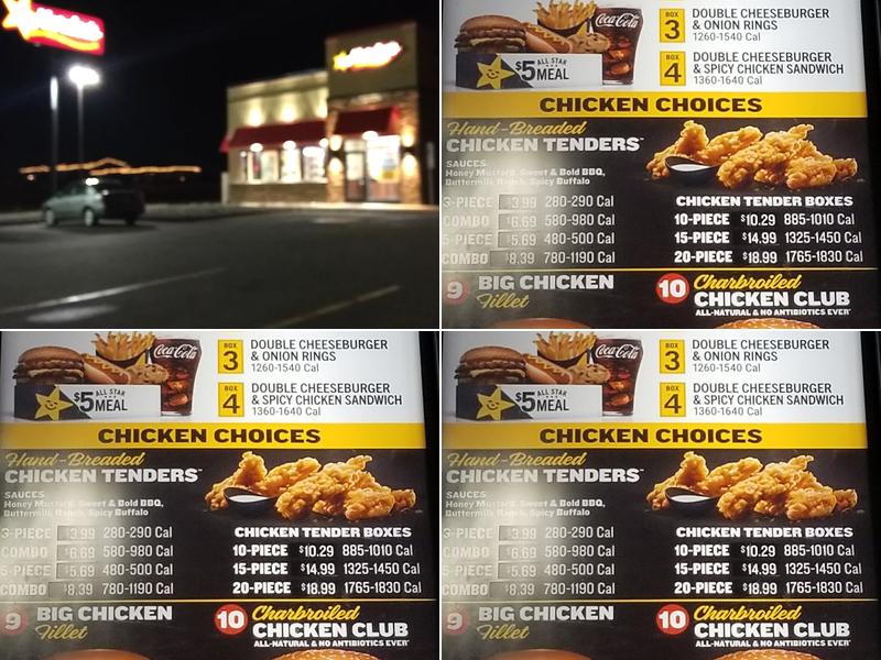 Hardee’s Menu