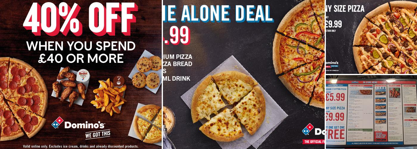 Domino's Pizza - Christchurch - Barrack Road Menu