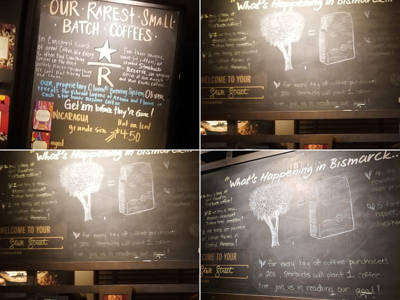 Starbucks Menu