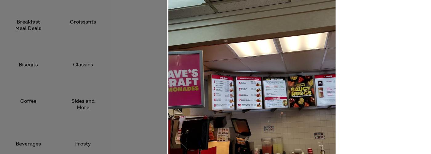 Wendy's Menu