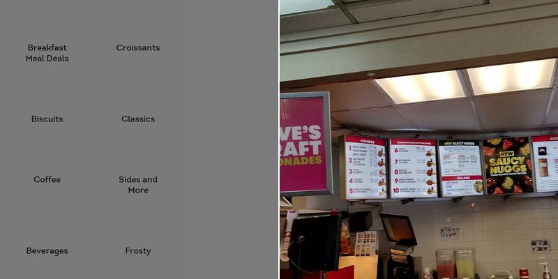 Wendy's Menu