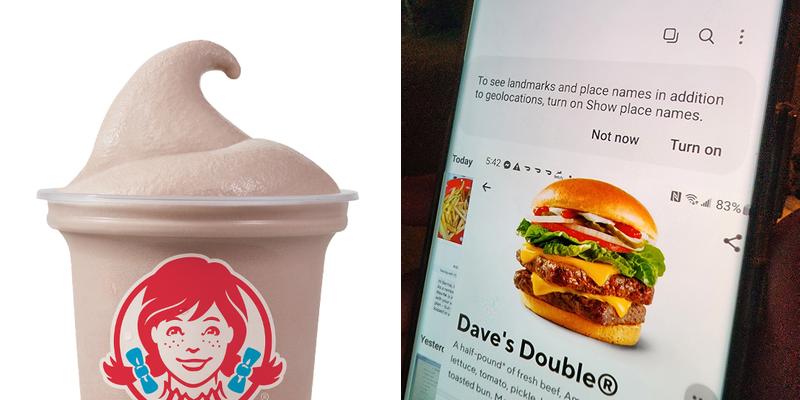Wendy's Menu