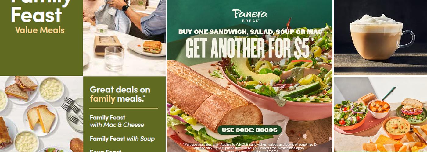 Panera Bread Menu