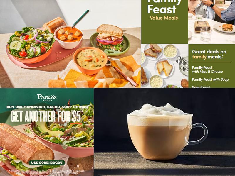 Panera Bread Menu