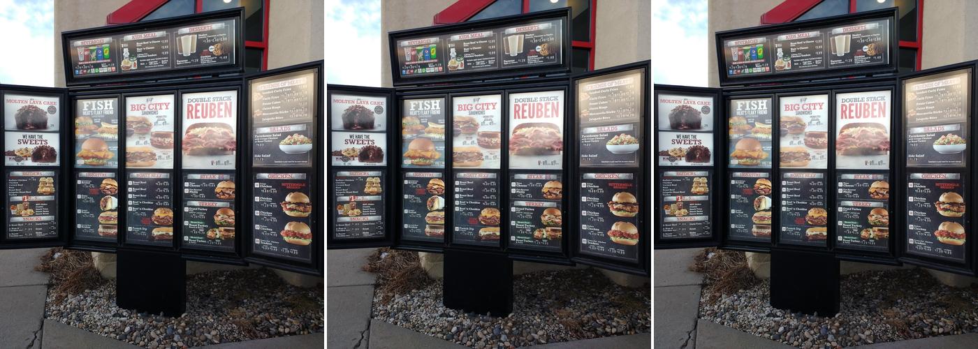 Arby's Menu