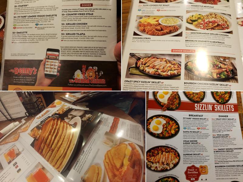 Denny's Menu