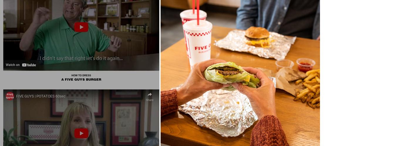 Five Guys Menu