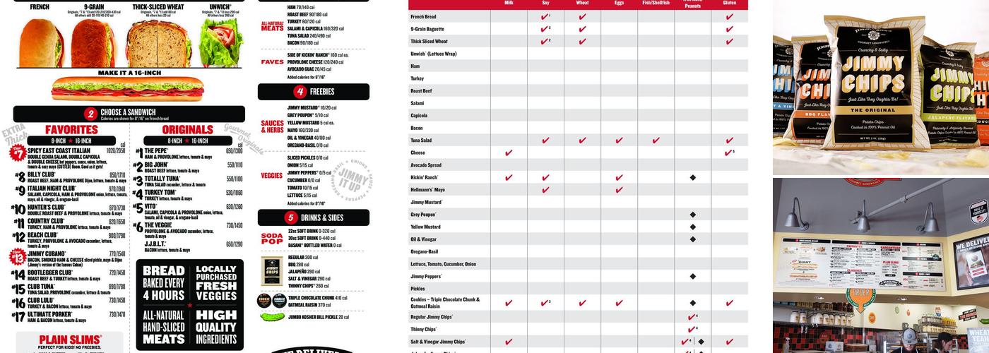 Jimmy John's Menu