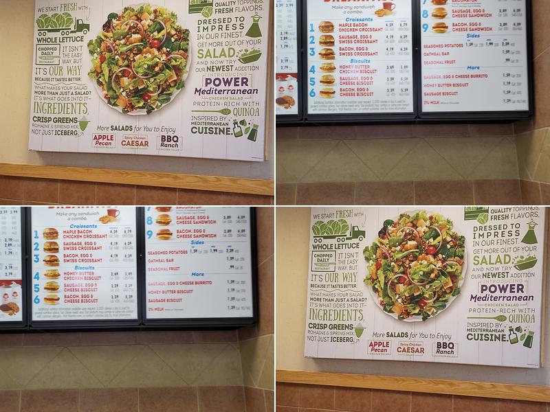 Wendy's Menu