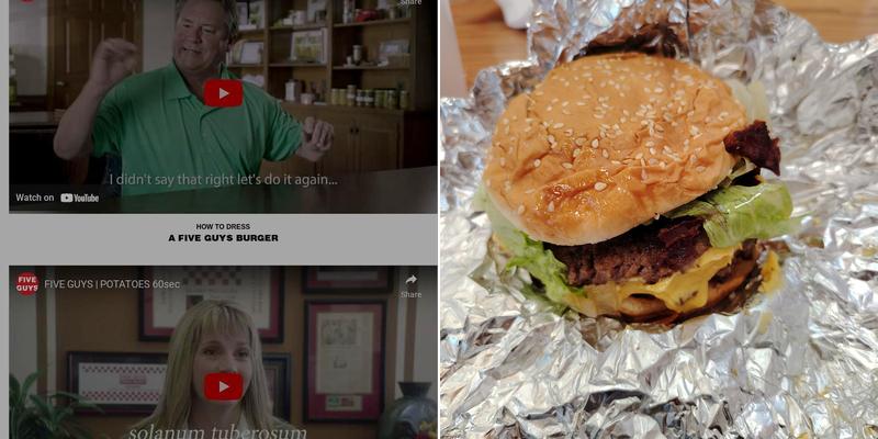 Five Guys Menu