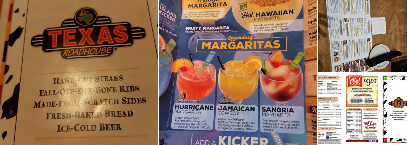 Texas Roadhouse Menu