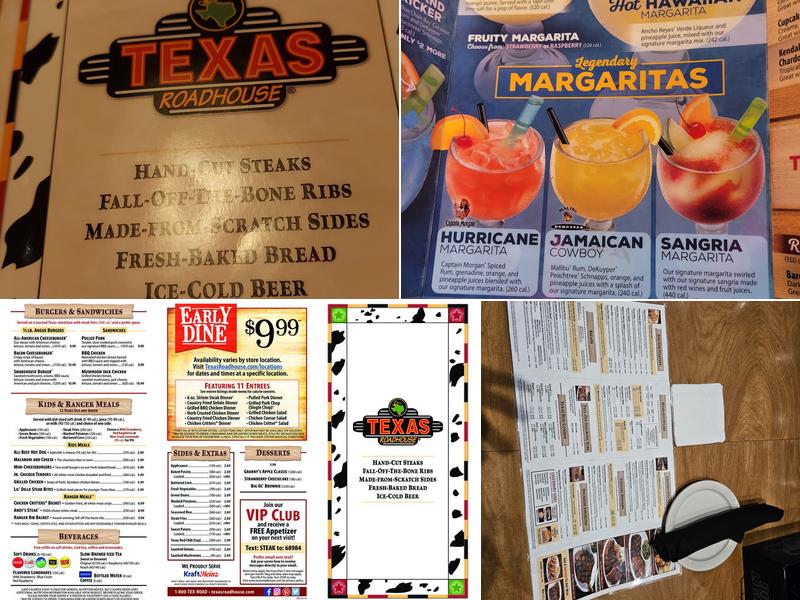 Texas Roadhouse Menu