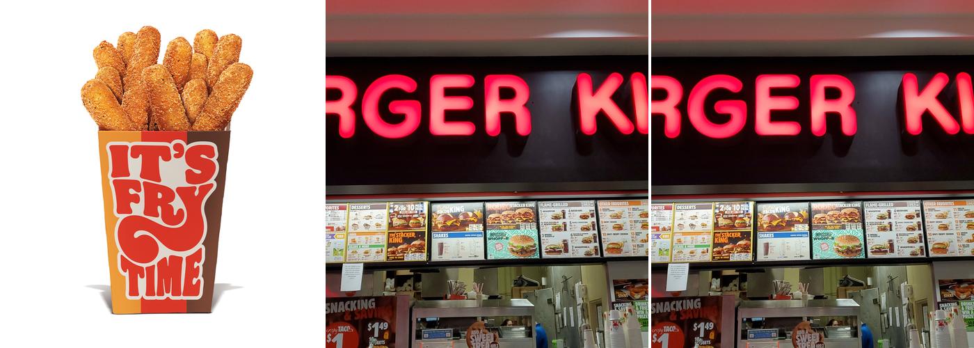 Burger King Menu