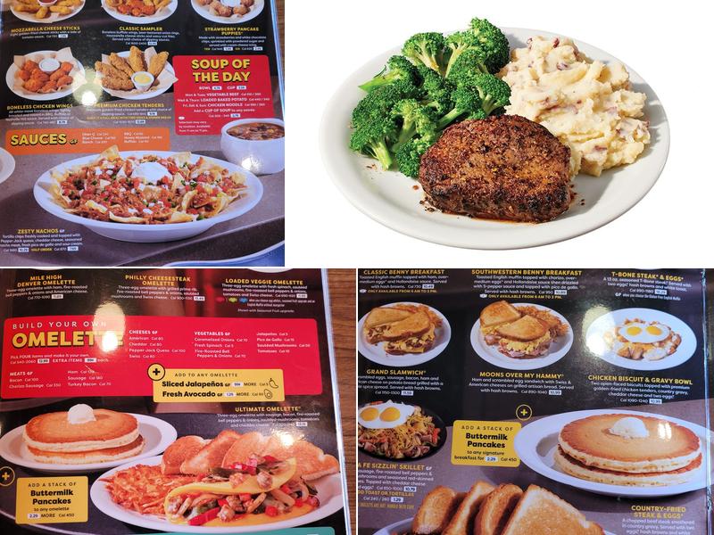 Denny's Menu